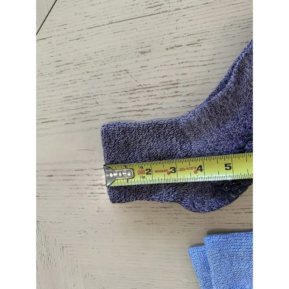 (4 Pairs) X Unisex Ankle High Socks. Size 9”. See Images.